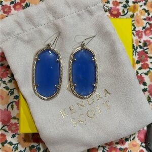 Kendra Scott Blue Drop Earrings